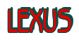Rendering "LEXUS" using Beagle
