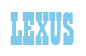 Rendering "LEXUS" using Bill Board