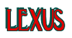Rendering "LEXUS" using Deco