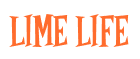 Rendering "LIME LIFE" using Cooper Latin
