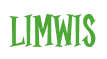 Rendering "LIMWIS" using Cooper Latin