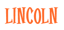 Rendering "LINCOLN" using Cooper Latin