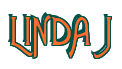 Rendering "LINDA J" using Agatha