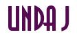 Rendering "LINDA J" using Asia