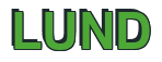 Rendering "LUND" using Arial Bold