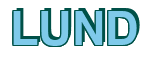 Rendering "LUND" using Arial Bold