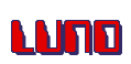 Rendering "LUND" using Computer Font