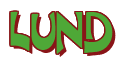 Rendering "LUND" using Crane