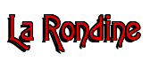 Rendering "La Rondine" using Agatha