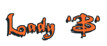 Rendering "Lady 'B'" using Buffied