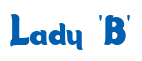 Rendering "Lady 'B'" using Candy Store