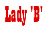 Rendering "Lady 'B'" using Bill Board