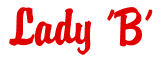 Rendering "Lady 'B'" using Brody
