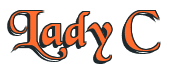 Rendering "Lady C" using Black Chancery