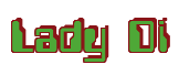 Rendering "Lady Di" using Computer Font