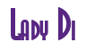Rendering "Lady Di" using Asia