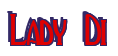 Rendering "Lady Di" using Deco