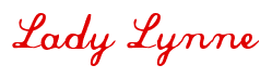 Rendering "Lady Lynne" using Commercial Script