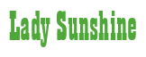 Rendering "Lady Sunshine" using Bill Board