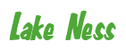 Rendering "Lake Ness" using Big Nib