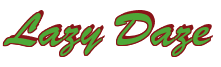 Rendering "Lazy Daze" using Brush Script