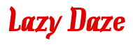 Rendering "Lazy Daze" using Color Bar