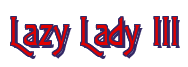 Rendering "Lazy Lady III" using Agatha