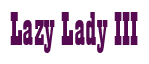 Rendering "Lazy Lady III" using Bill Board
