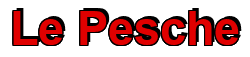 Rendering "Le Pesche" using Arial Bold