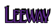 Rendering "Leeway" using Deco