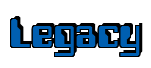 Rendering "Legacy" using Computer Font