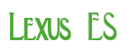 Rendering "Lexus ES" using Deco