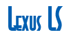 Rendering "Lexus LS" using Asia