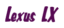 Rendering "Lexus LX" using Big Nib