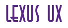 Rendering "Lexus UX" using Anastasia