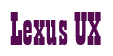 Rendering "Lexus UX" using Bill Board