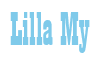 Rendering "Lilla My" using Bill Board