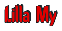 Rendering "Lilla My" using Callimarker