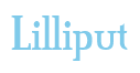 Rendering "Lilliput" using Credit River