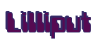 Rendering "Lilliput" using Computer Font