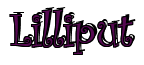 Rendering "Lilliput" using Curlz