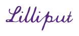 Rendering "Lilliput" using Commercial Script