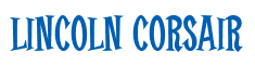 Rendering "Lincoln Corsair" using Cooper Latin