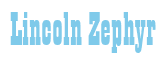 Rendering "Lincoln Zephyr" using Bill Board