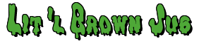 Rendering "Lit'l Brown Jug" using Drippy Goo