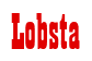 Rendering "Lobsta" using Bill Board