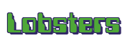 Rendering "Lobsters" using Computer Font