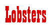 Rendering "Lobsters" using Bill Board