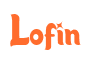 Rendering "Lofin" using Candy Store