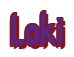 Rendering "Loki" using Callimarker